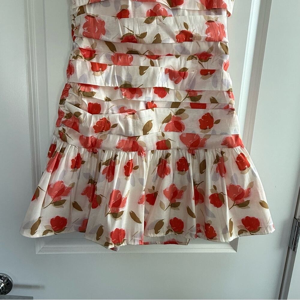FOR LOVE AND LEMONS Sarahi Floral Belted Layered Dress - Picture 9 of 10